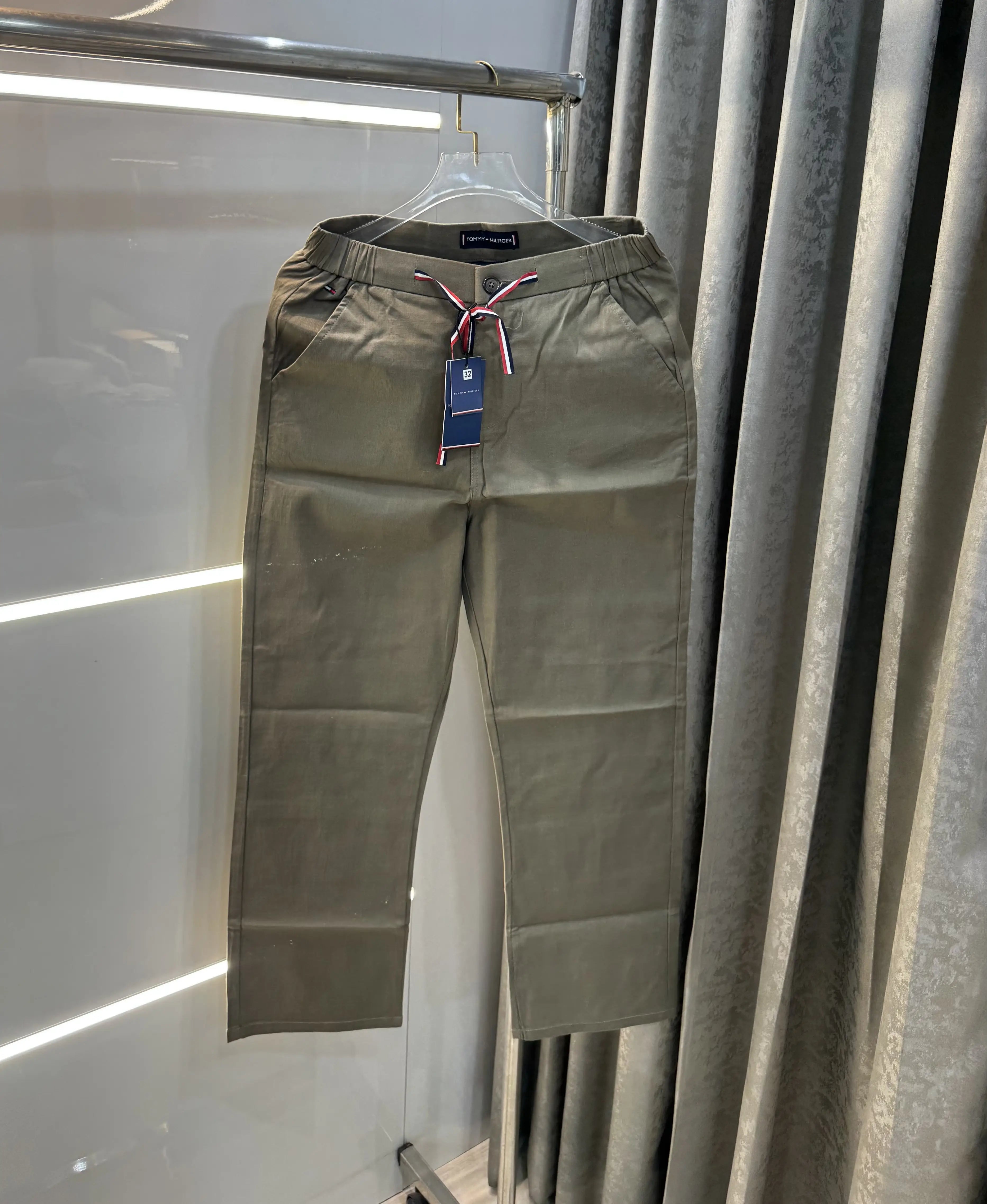 Tommy  Hilfiger Brown Premium Classic Trouser