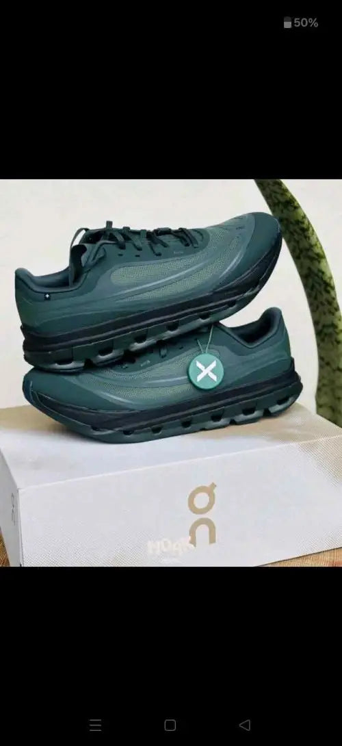 On Cloudflow 5 AD IKON Obsidian Green