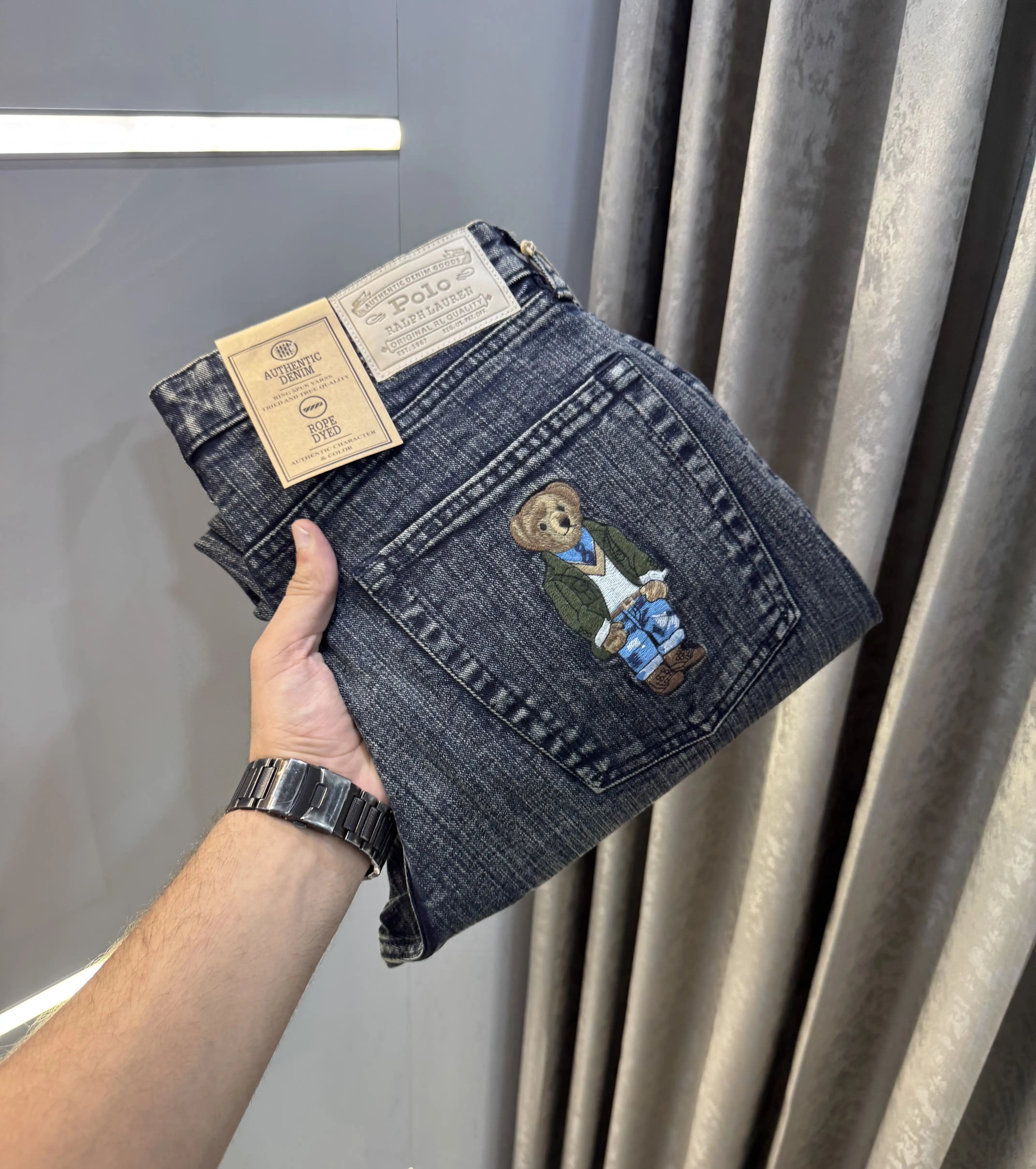 Ralp h Lauren Vintage Teddy Edtion Imported Denim