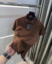 Ralph Lauren Brown Classic Polo T-Shirt