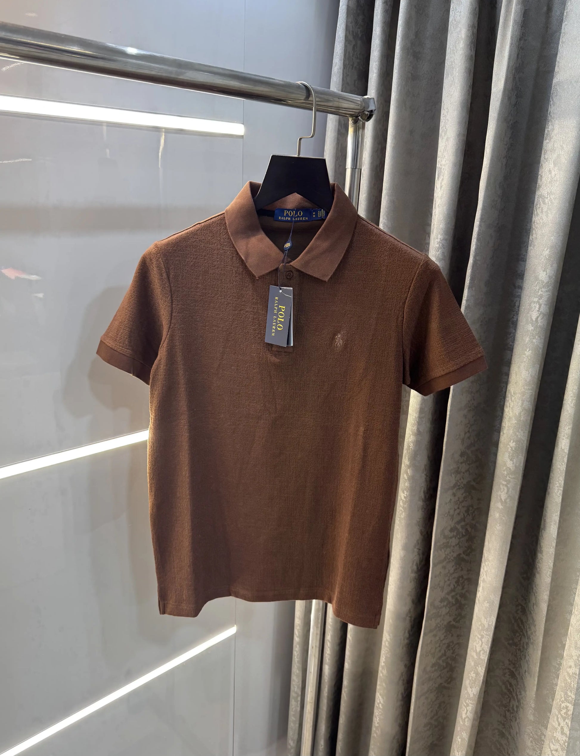 Ralph Lauren Brown Classic Polo T-Shirt