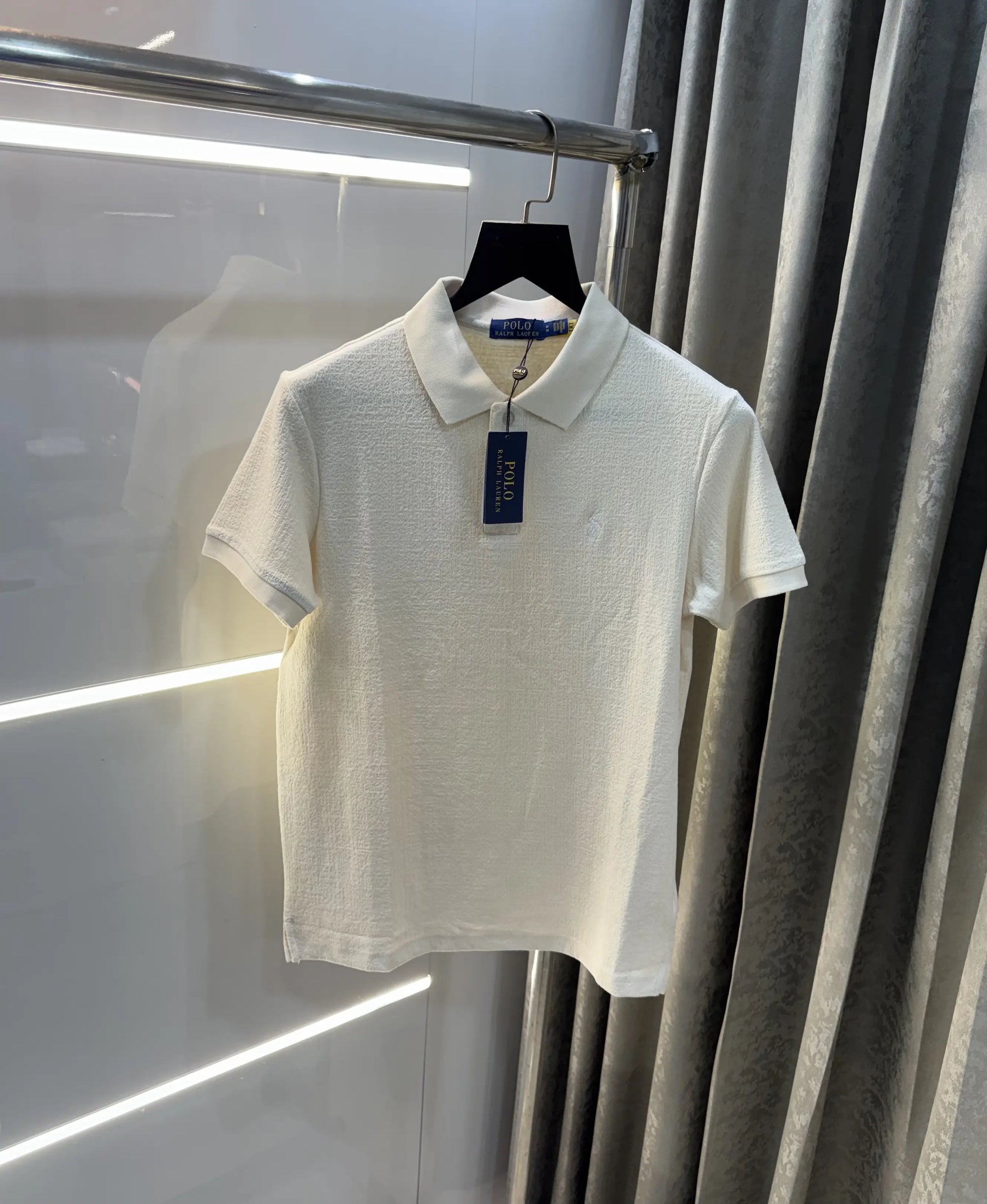 Ralph Lauren Cream Classic Polo T-Shirt