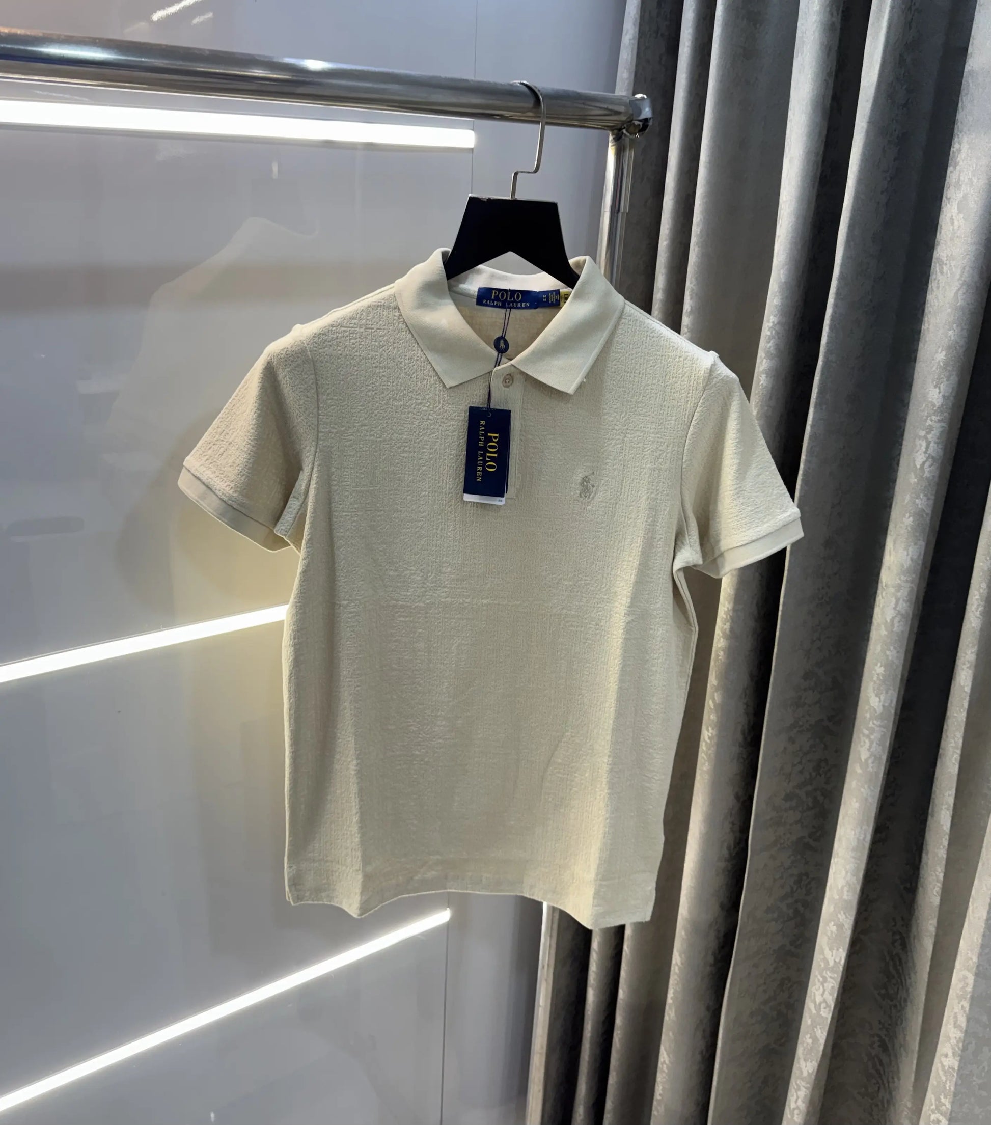 Ralph Lauren Beige Classic Polo T-Shirt