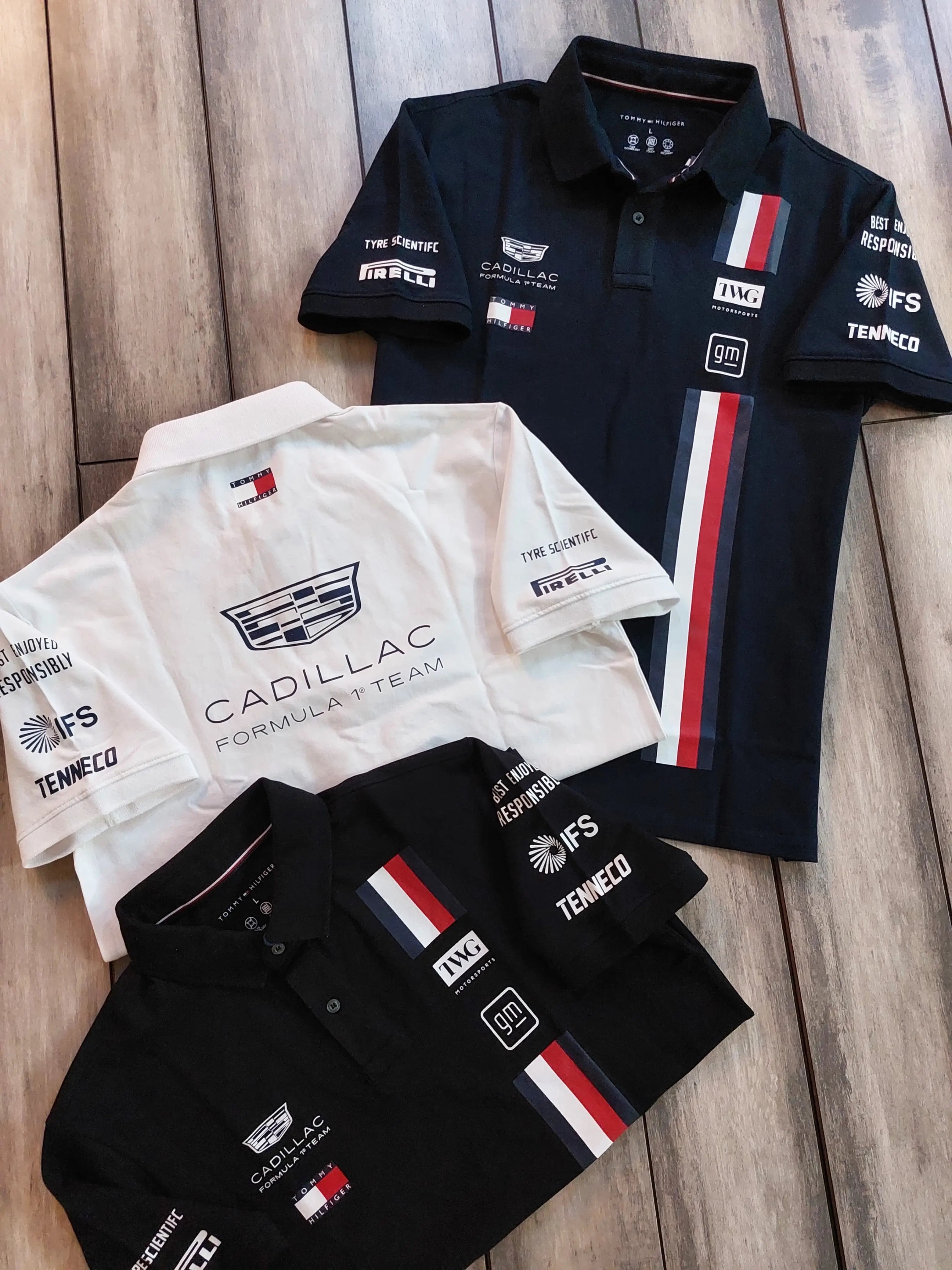 Tomm y Hilfiger Navy Blue Premium Polo T-shirt