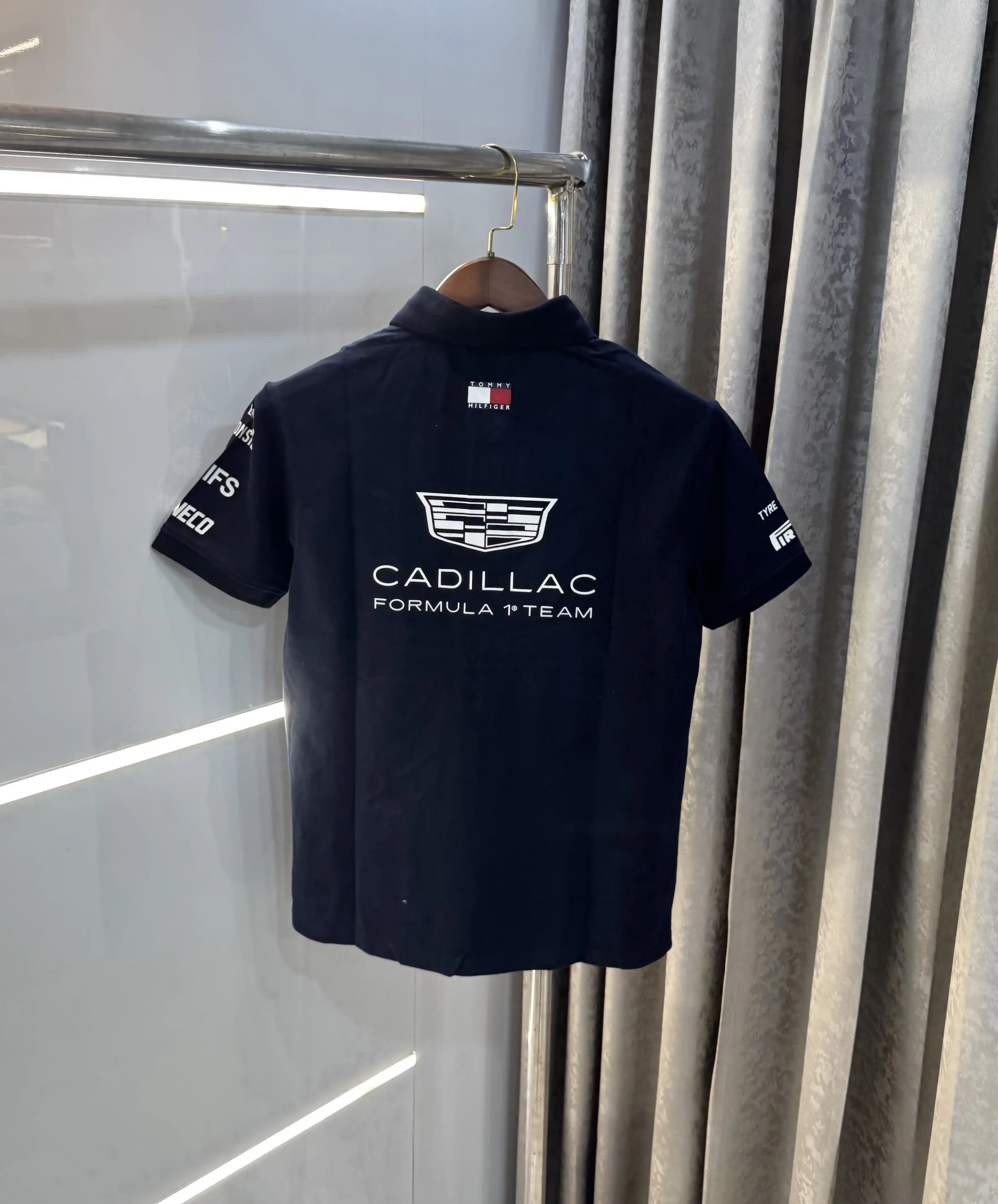Tomm y Hilfiger Navy Blue Premium Polo T-shirt