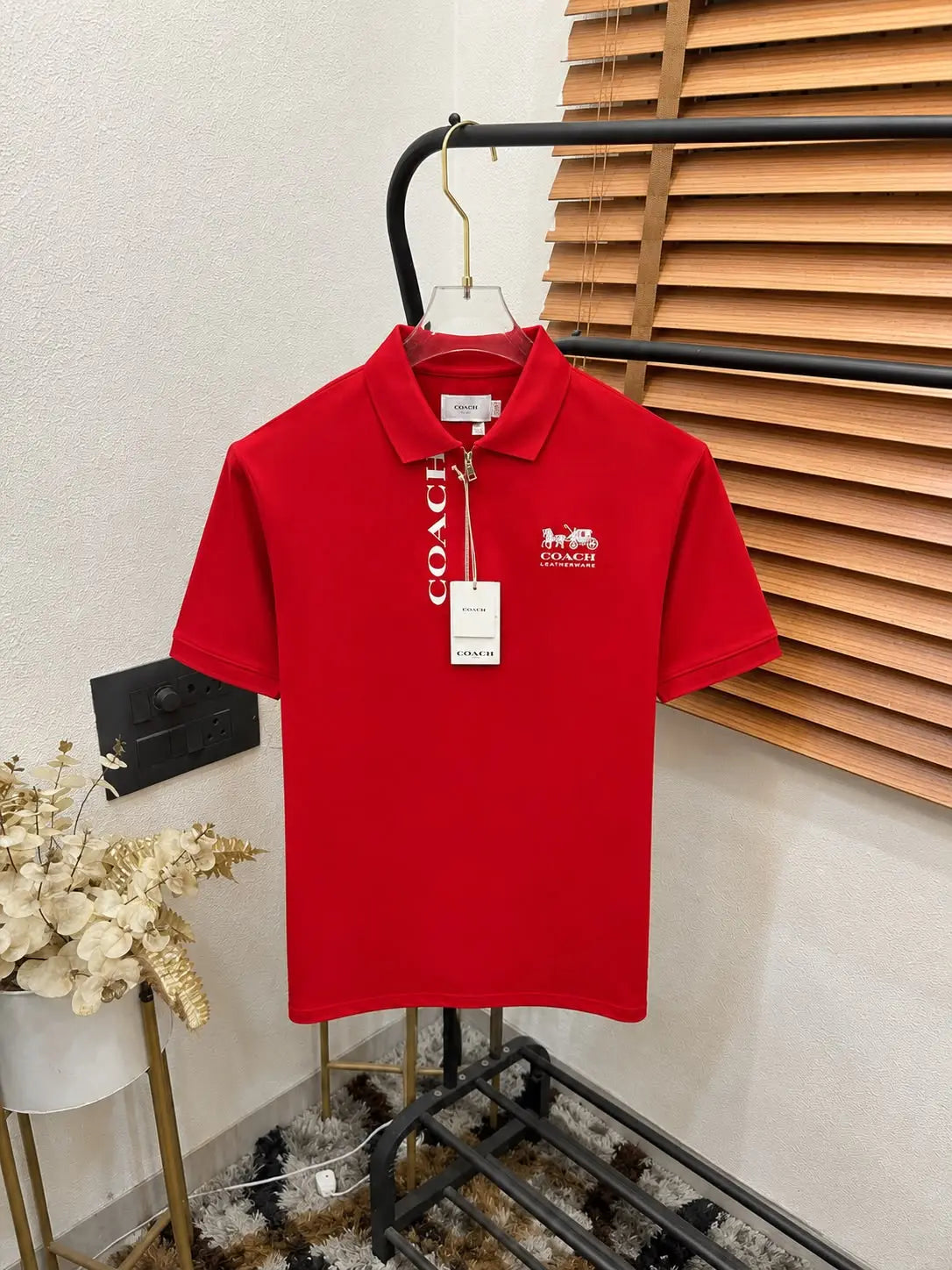 Coac_h Extra Premium Imported Classic Polo T-shirt (DN 505)