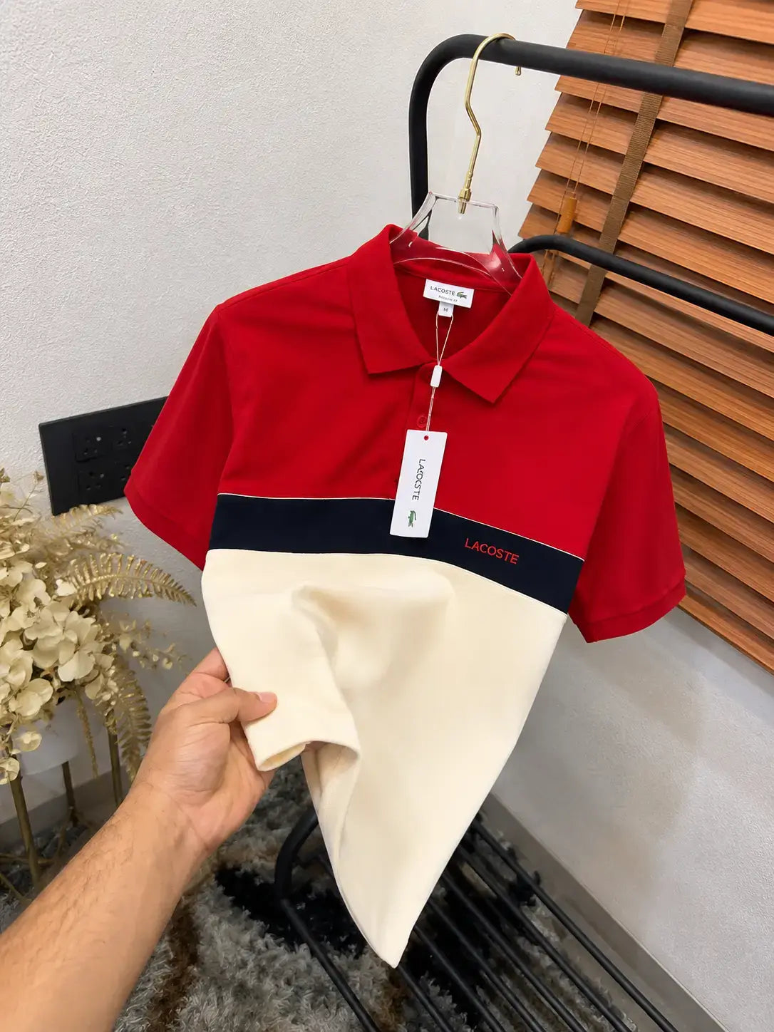 Lacost_e Imported Extra Premium Printed Classic Polo T-shirt (DN 504)