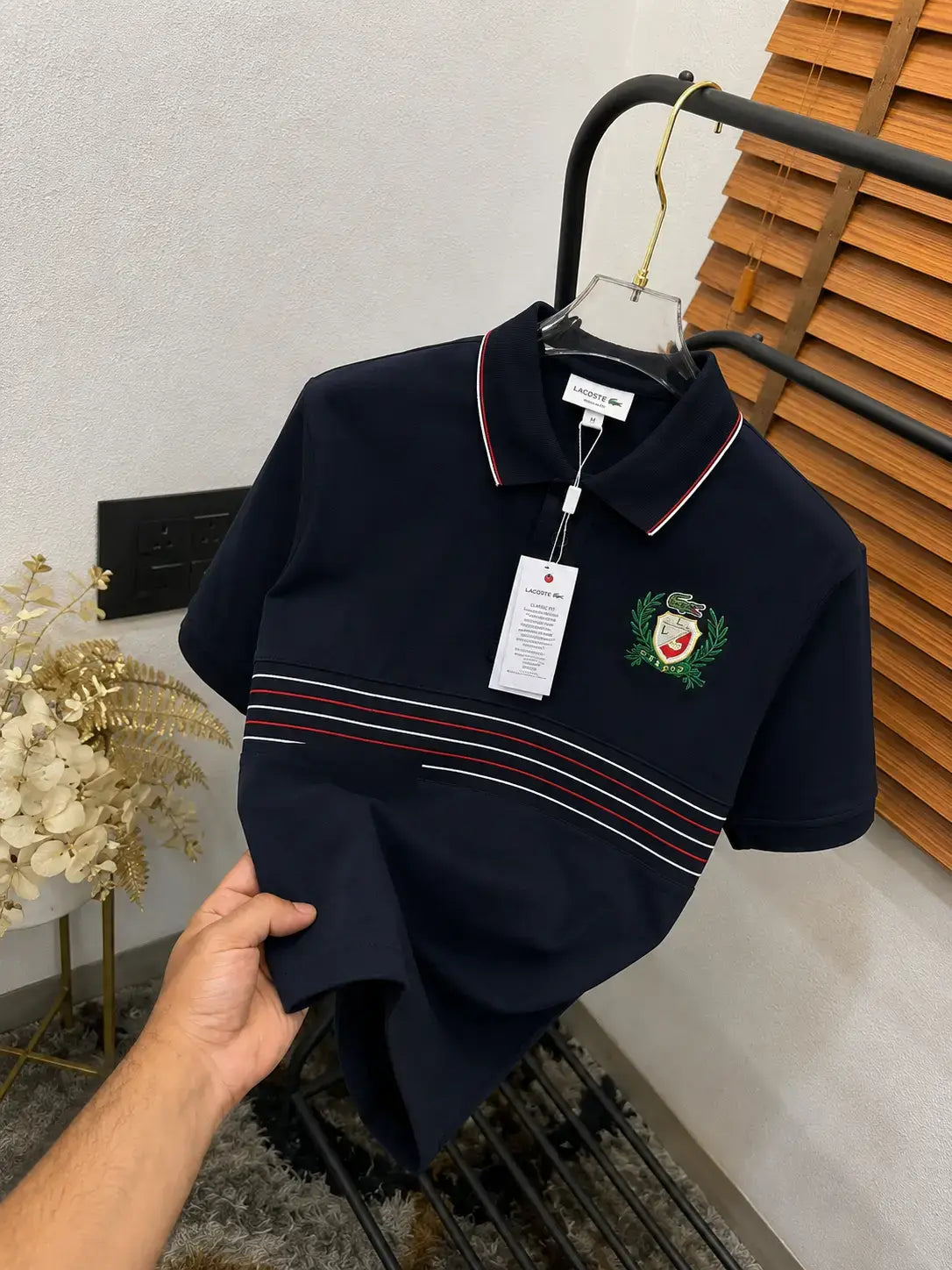 Lacost_e Imported Extra Premium Printed Classic Polo T-shirt (DN 504)