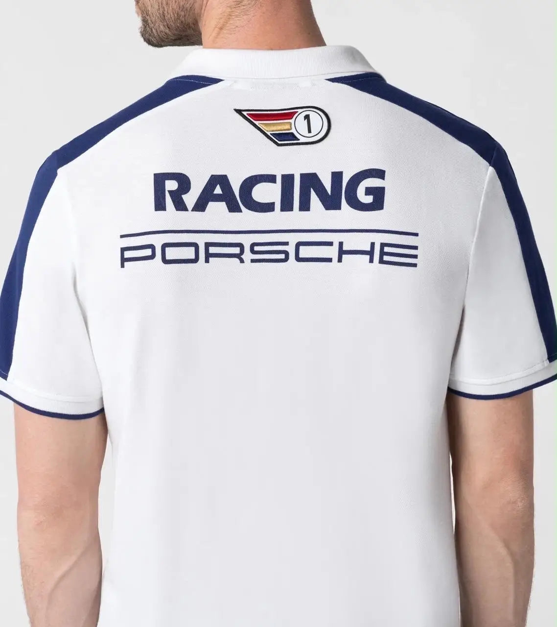 Hugo  Bos s X Porsche White Logo Work Premium Polo T-shirt