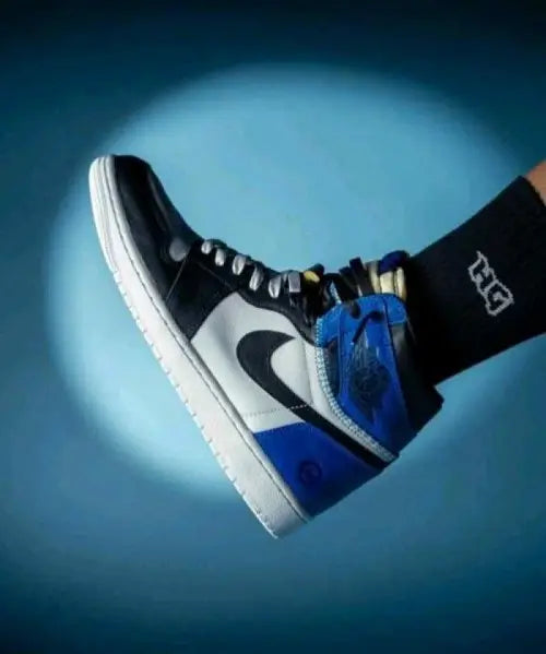 Jordan retro1 High Fragment X Union LA OG WHITE BLUE (SEMI UA)