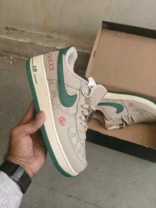 Nikee Airforce 1 Low x Guccii Edition