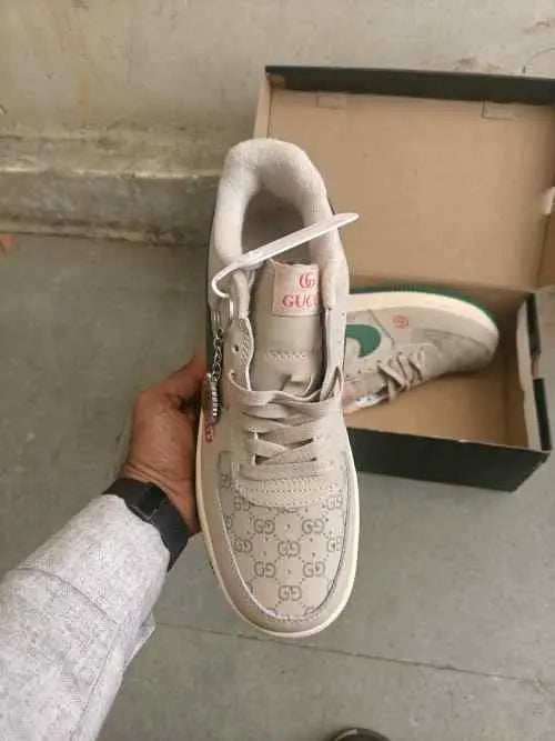 Nikee Airforce 1 Low x Guccii Edition