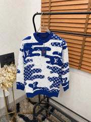 Loui_s Vuitton Monogram Printed Imported Exclusive Sweater (DN 107)