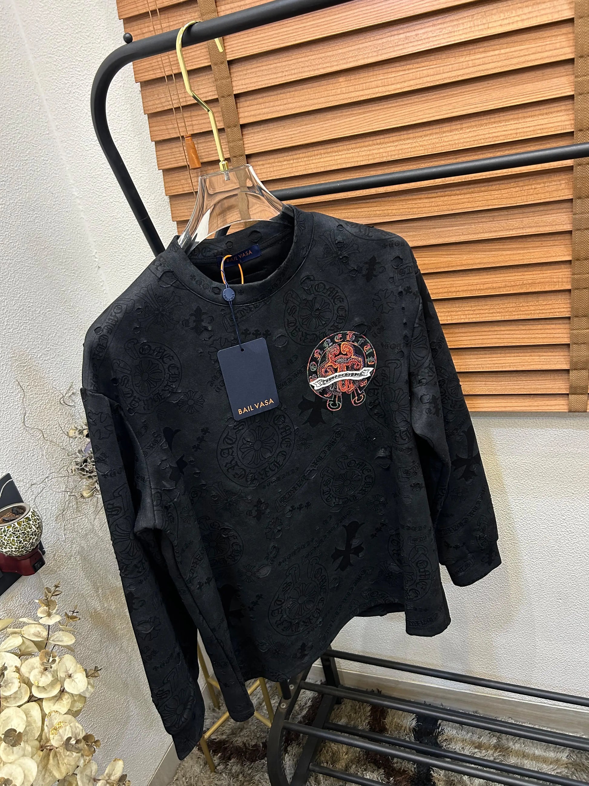 Chrome Heart Imported Exclusive Premium Printed Sweatshirt (DN 106)
