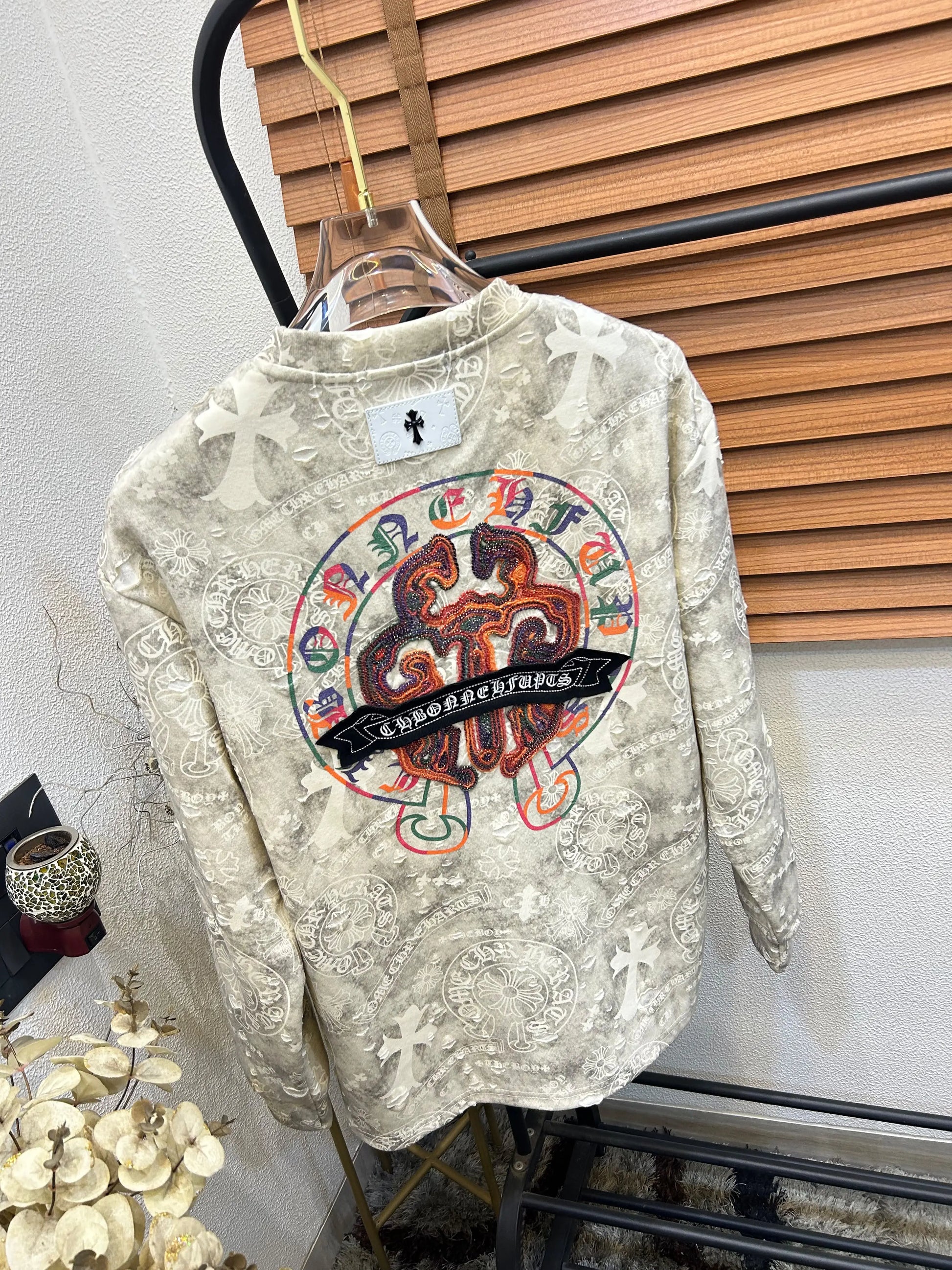 Chrome Heart Imported Exclusive Premium Printed Sweatshirt (DN 106)