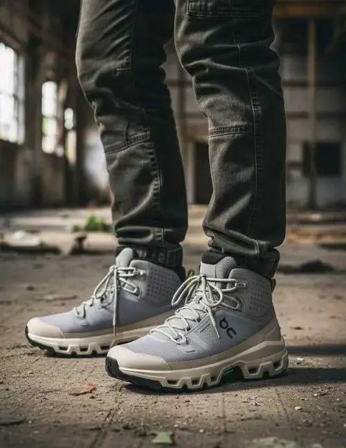 On CloudRock Mid WP Hiking & Trail Alloy Ice