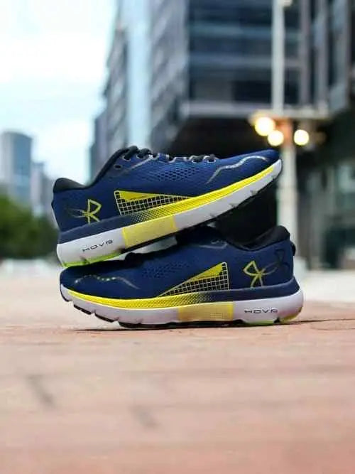 underr Armour HOVR Infinite 5 BLUE YELLOW