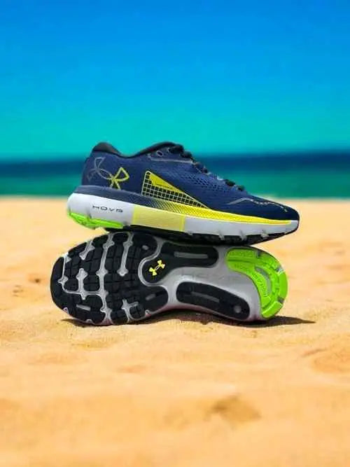 underr Armour HOVR Infinite 5 BLUE YELLOW