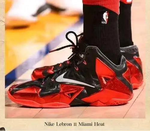 Nikee Lebron 11 Miami Heat