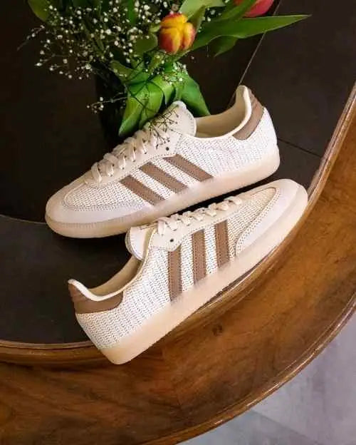 Adidass Samba OG Cream White Cardboard Crystal Sand