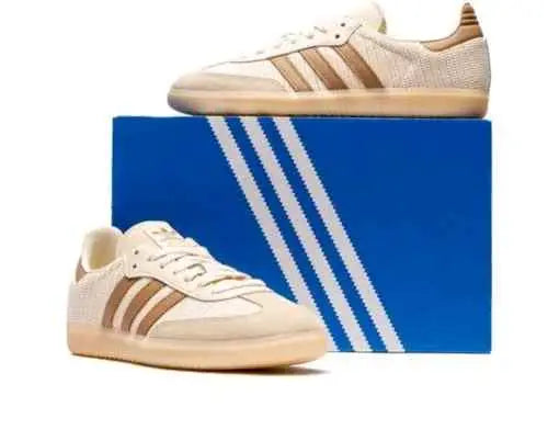Adidass Samba OG Cream White Cardboard Crystal Sand