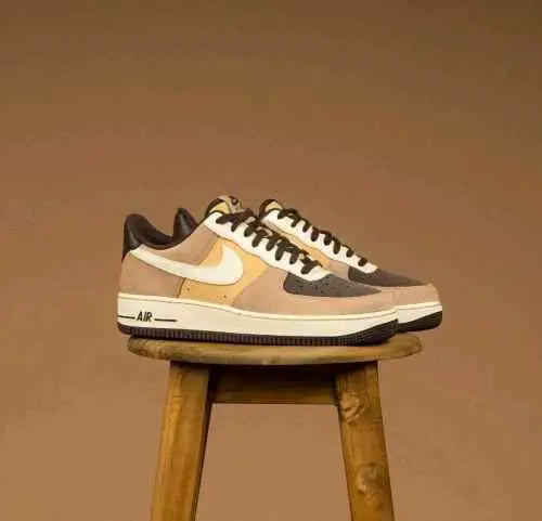 Nikkee AirForce 1 Hemp COCONUT MILK SUEDE QUALITY
