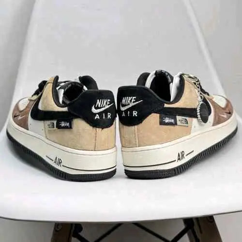 Nikkee Airforce 1 X Stussy X The Northh Facee