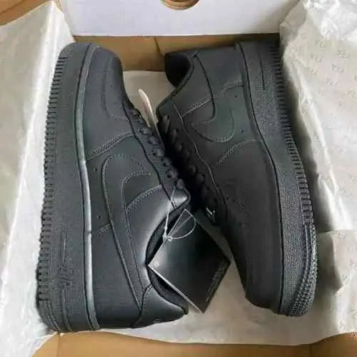 Nikee Airforce 1 Black SEMI UA with all accessories for her fix