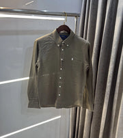 Ralph Lauren Olive Premium Linen Shirt