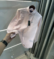 Ralph Lauren Pink Premium Linen Shirt