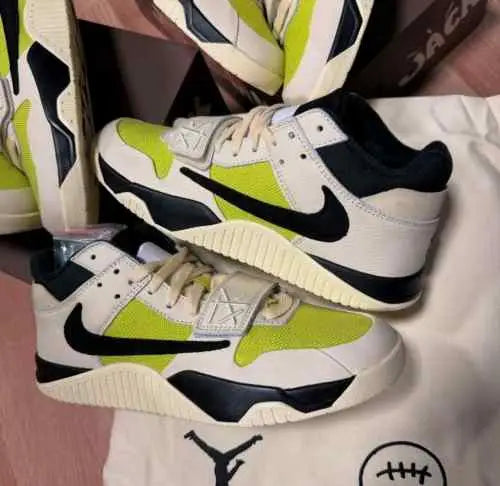 bright cactustravis scott x jordan jumpman jack trainer bright cactus
