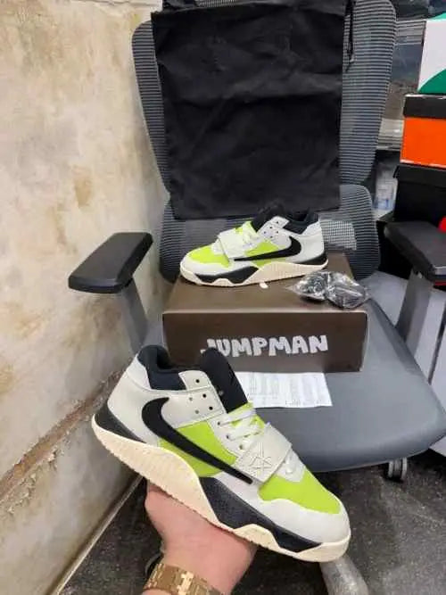 bright cactustravis scott x jordan jumpman jack trainer bright cactus