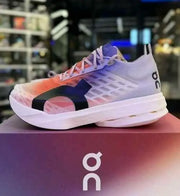 On Cloudboom Strike White Flame with cloud extra insole