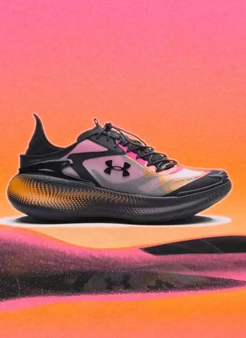 Underr Armourr Echo Slipspeed Black Rebel Pink