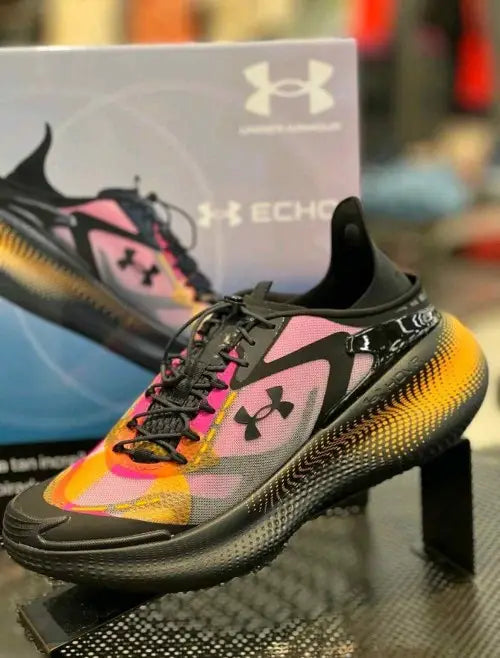 Underr Armourr Echo Slipspeed Black Rebel Pink