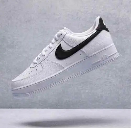 Nikkee Airforce 1 Low White Black Swoosh