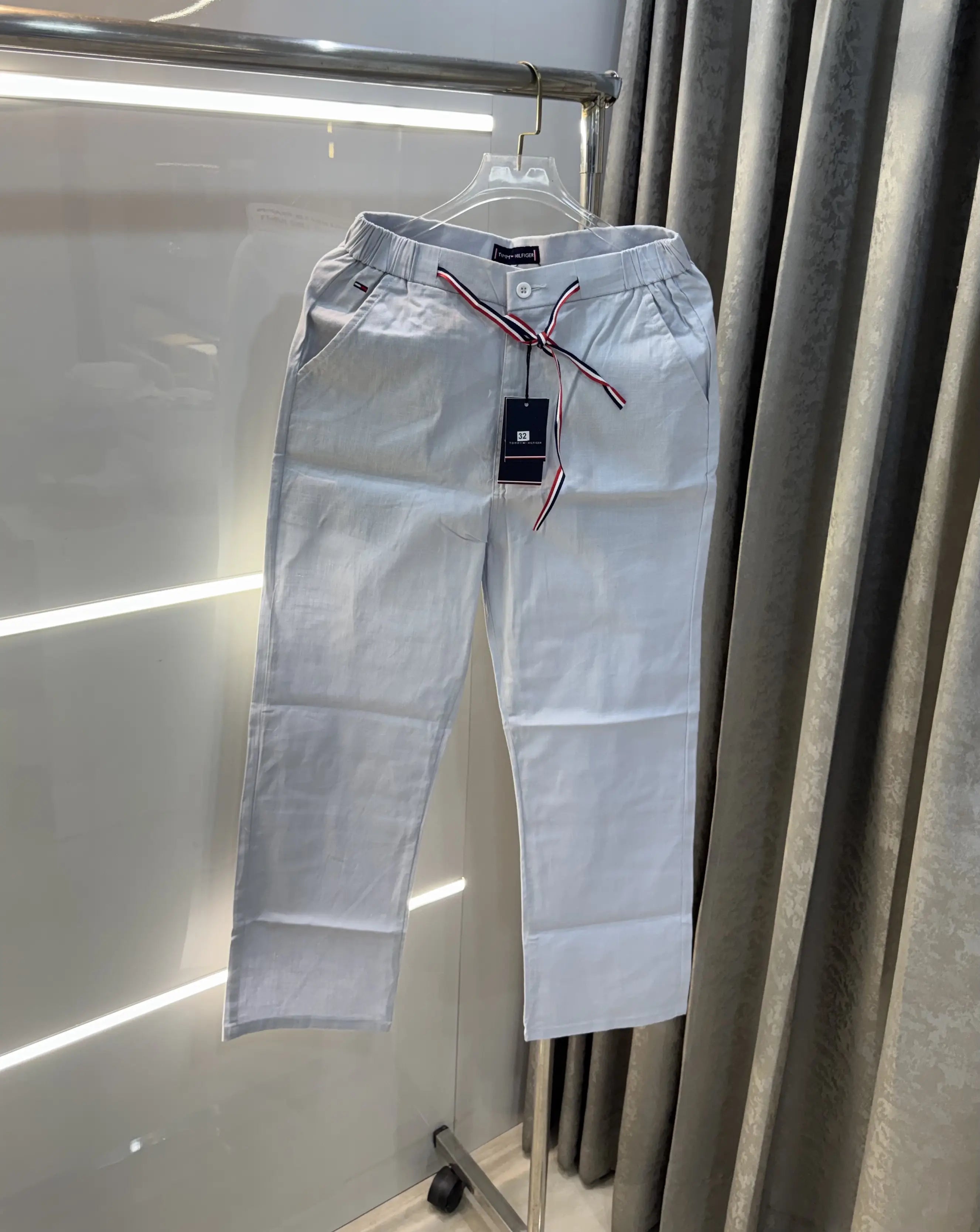 Tommy  Hilfiger Sky Blue Premium Classic Trouser