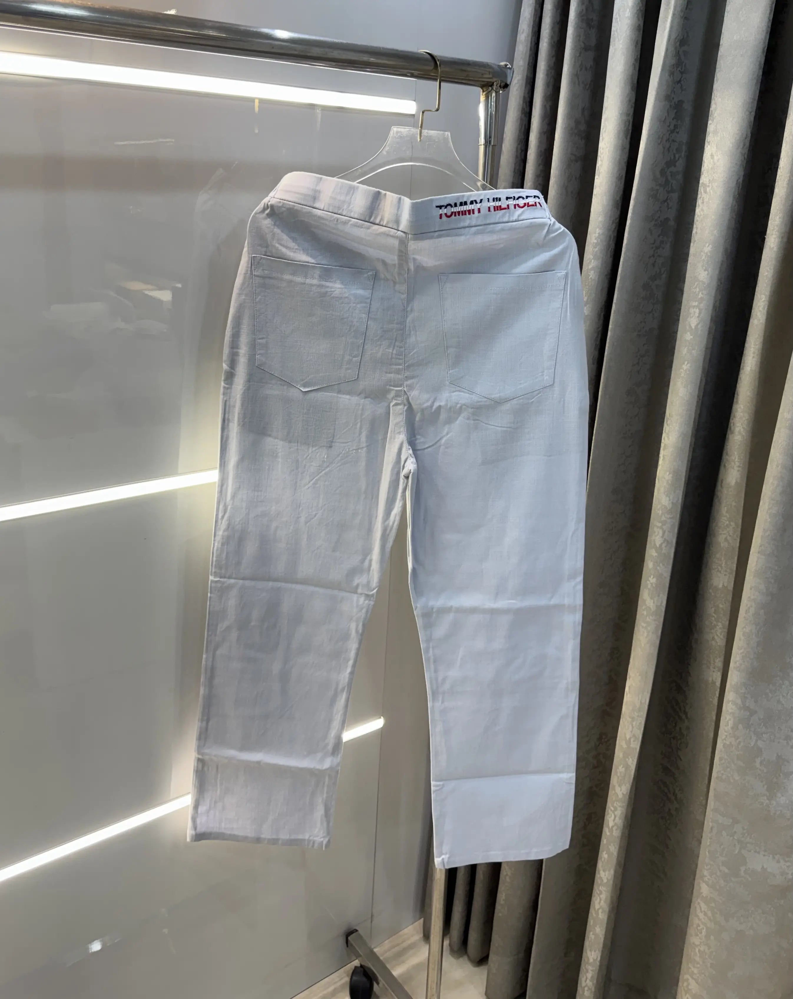 Tommy  Hilfiger Sky Blue Premium Classic Trouser