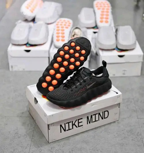nikee Mind 002 Black Hyper Crimson fix