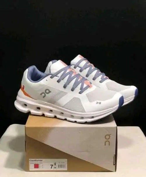 On Cloud Runner Undyed White Flame