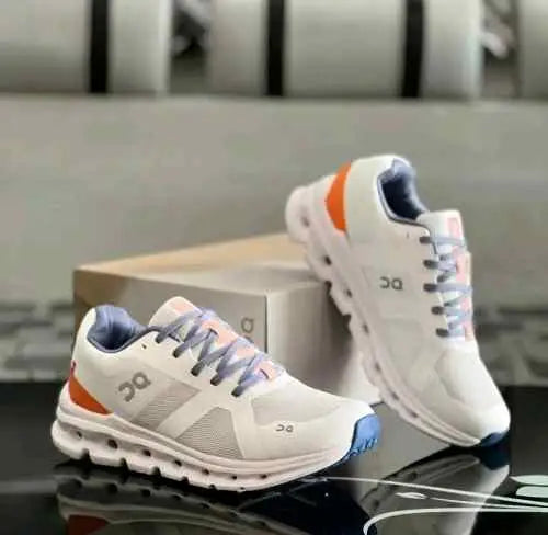 On Cloud Runner Undyed White Flame