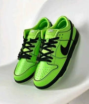 nikee sb dunk low powerpuff buttercup