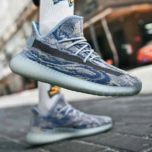 Adidass Yeezy Boost 350 v2 MX Frost Blue Semi UA With Full Accessories