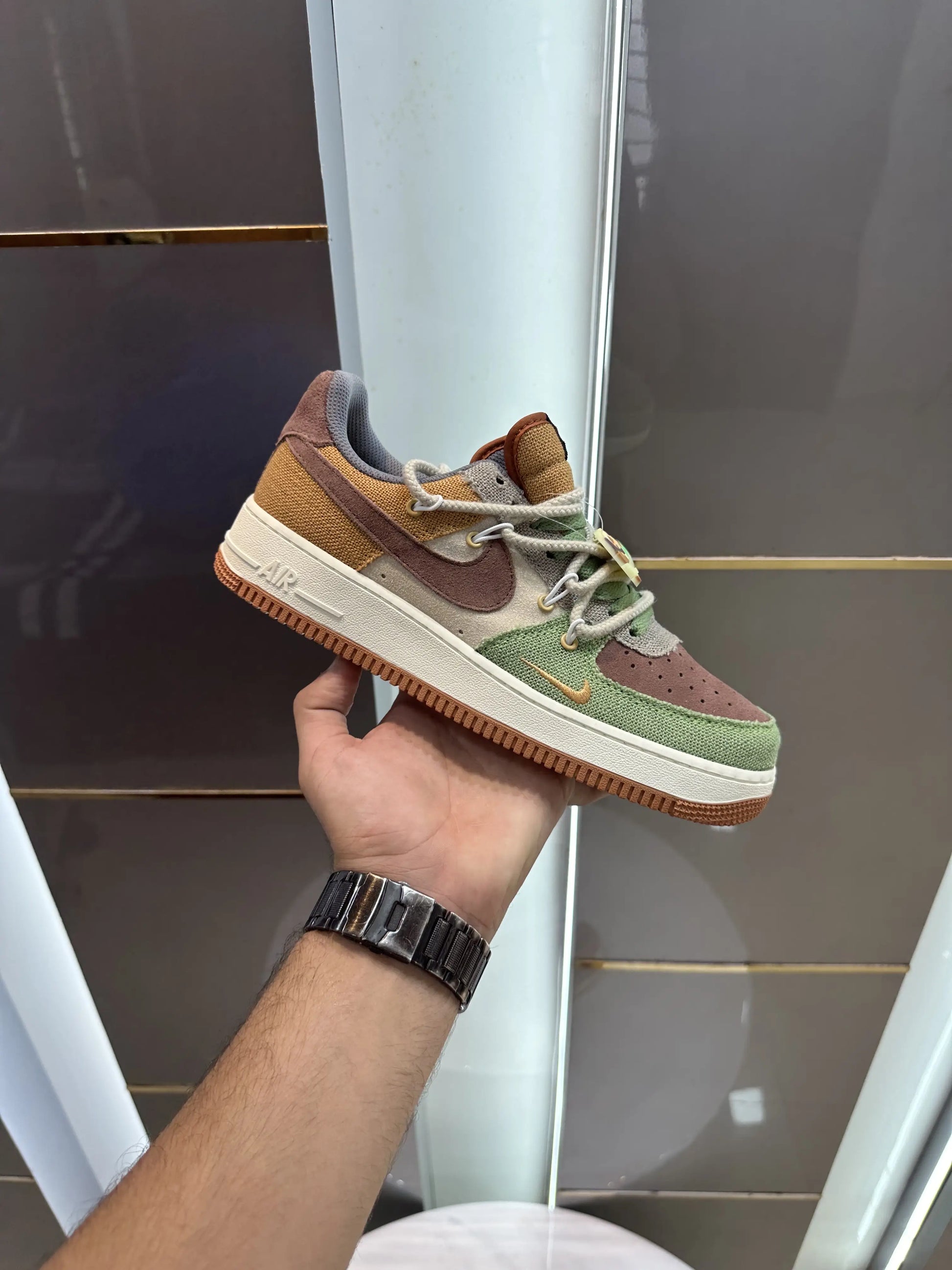 Nike_Airforce 1 Low Voodoo Edition Sneakers