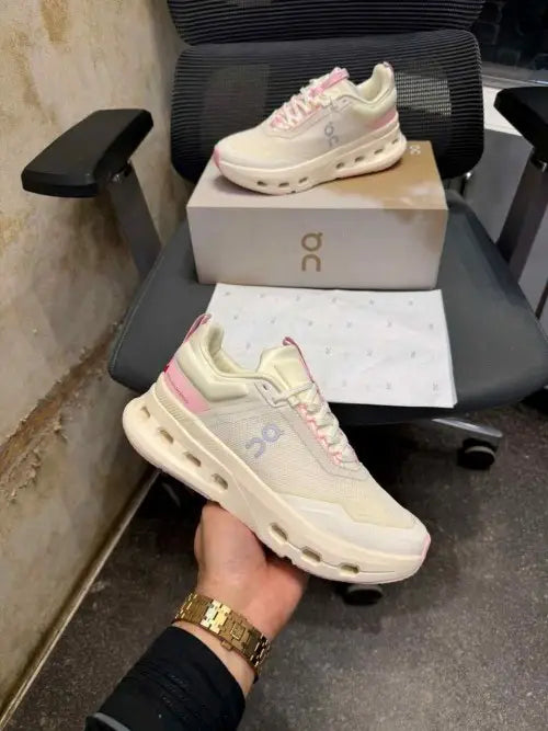 on cloud x nova running pink for her