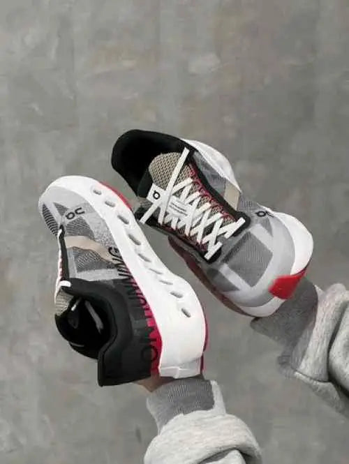 On Cloud Surfer NEXT WHITE BLACK RED