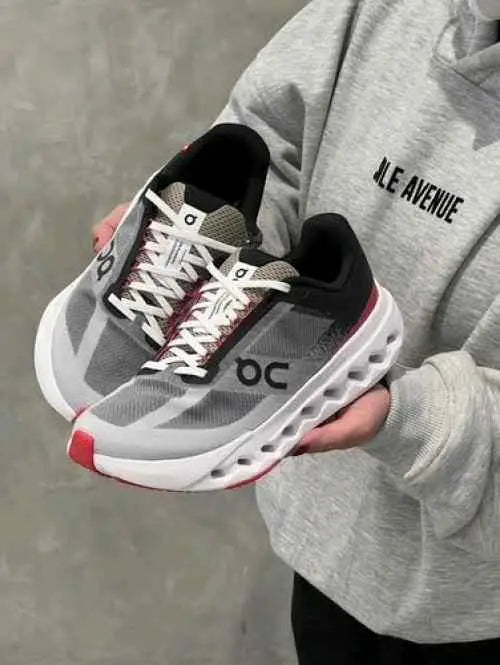 On Cloud Surfer NEXT WHITE BLACK RED