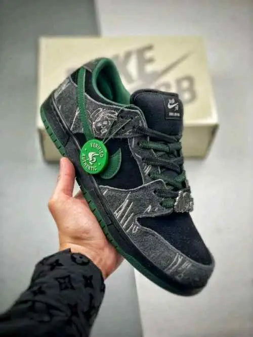 Nikke Sb Dunk Low There SkateBoards Suede Quality