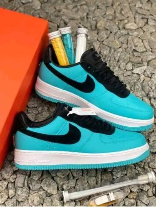 nikee airforce 1 x tiffany green