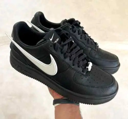 nikee airforce 1 x ambush BLACK WHITE